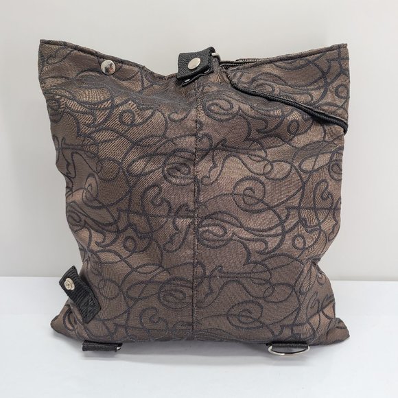 Carson Rogers | Crossbody Tote | Brown/Black - Picture 1 of 5